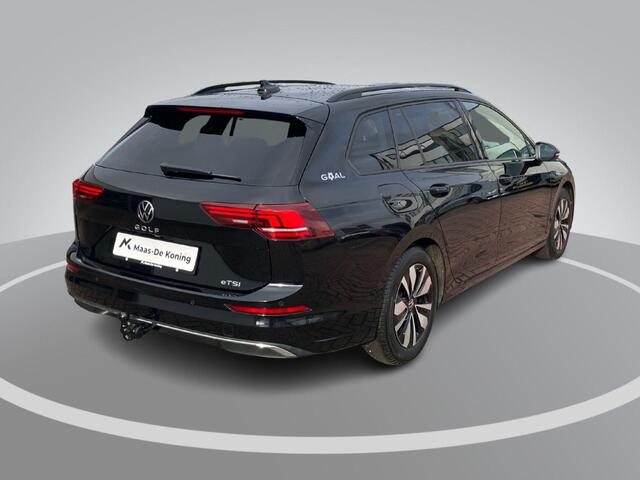 Volkswagen GOLF Variant 1.5eTSI/150PK Goal DSG · Navigatie · Trekhaak · 360°Camera + Parkeersensoren · Stoelverwarming · Garantie t/m 23-06-2027