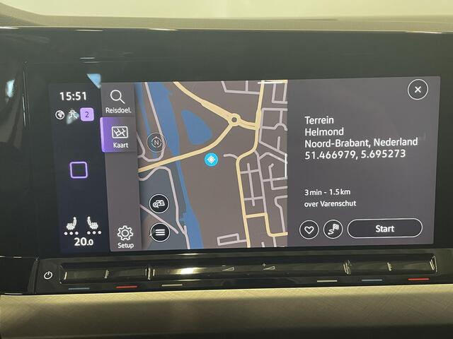 Volkswagen GOLF Variant 1.0 eTSI 110pk DSG Life Automaat Navigatie Climate Control Parkeer sensoren Cruise control adaptieve Stoelverwarming Led