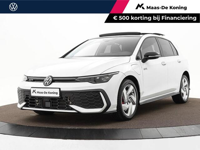 Volkswagen GOLF 1.5 eHybrid 272pk DSG GTE · Panoramadak · 360 Camera · Head-Up Display · Matrix LED · Optiekpakket Zwart · Dodehoeksensor · Garantie t/m 10-11-2030 of 100.000km