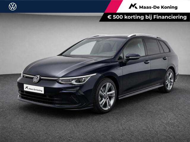 Volkswagen GOLF Variant 1.5eTSI/130PK R-Line · Navigatie · Apple/Android Car Play · Camera + Parkeersensoren · Stoelverwarming · Garantie t/m 12-01-2028 of 100.000km