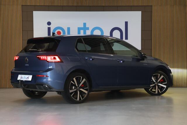 Volkswagen GOLF 1.5 eHybrid 272pk GTE Pano/Leder/IQ.Light/360/Headup/DCC/Keyless/Elek. stoel+mem/Dodehoek/Trekhaak wegkl.