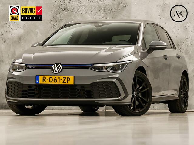 Volkswagen GOLF 1.4 eHybrid GTE 245Pk Automaat (NARDO GREY, APPLE CARPLAY, GROOT NAVI, SFEERVERLICHTING, GETINT GLAS, KUIPSTOELEN, PARKEERSENSOREN, NIEUWSTAAT)