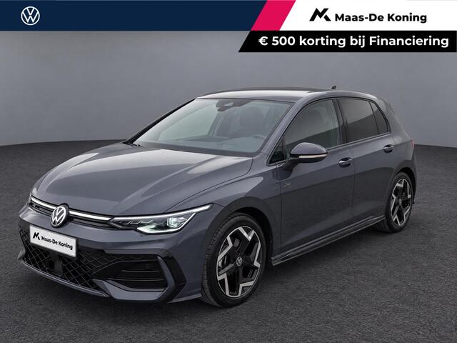 Volkswagen GOLF 1.5eTSI/150PK R-Line · Navigatie · Trekhaak · Apple/Android Car Play · Dodehoeksensoren · Stoelverwarming · Garantie t/m 08-01-2031 of 100000km.