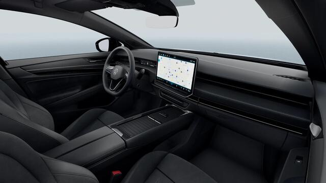 Volkswagen ID ID.7 Tourer Pro S Limited Edition | Achterbank in ongelijke delen neerklapbaar incl. middenarmsteun en doorlaadmogelijkheid | Afstandscontrolesysteem (Front Assist), met voetgangers- en fietsersherkenning | Airconditioning automatisch, 2-zone (Climatronic