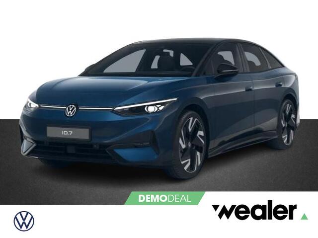 Volkswagen ID ID.7 Pro Limited Edition 77 kWh accu 210 kW / 286 PK | Panoramadak | Adaptief onderstel | Harman Kardon soundsystem | Stoelventilatie & -verwarming |