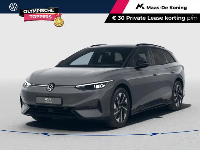 Volkswagen ID ID.7 Tourer Pro Limited Edition 77 kWh accu 286 PK PRIVATE LEASE VANAF ¤568P/M · Draadloze telefoonlader · 360 camera · verwarmde voorstoelen · Voorraad OUTLET