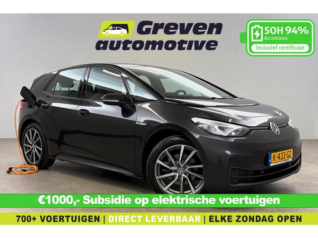Volkswagen ID ID3 Life 58 kWh | Snelladen | SOH 94% | Sfeer | Virtual | Adap. Cruise | Carplay