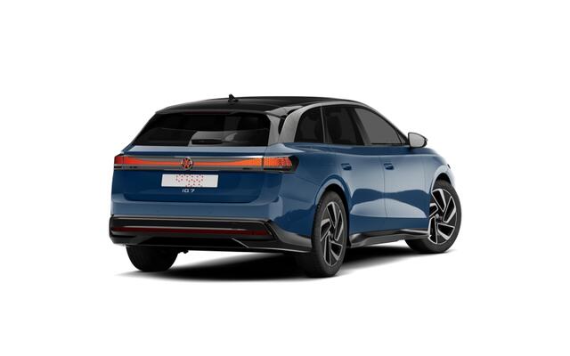 Volkswagen ID ID.7 Tourer 77 kWh 286 1AT Limited Edition Plus | 'App-Connect' draadloze smartphone integratie | Koplampverlichting LED Matrix (IQ.Light) | Sfeerverlichting interieur (30 kleuren instelbaar)