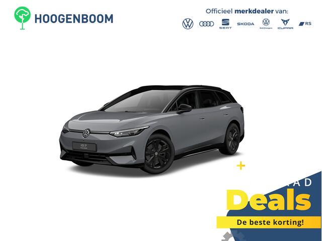 Volkswagen ID ID.7 Tourer Pro S Limited Edition | Achterbank in ongelijke delen neerklapbaar incl. middenarmsteun en doorlaadmogelijkheid | Afstandscontrolesysteem (Front Assist), met voetgangers- en fietsersherkenning | Airconditioning automatisch, 2-zone (Climatronic