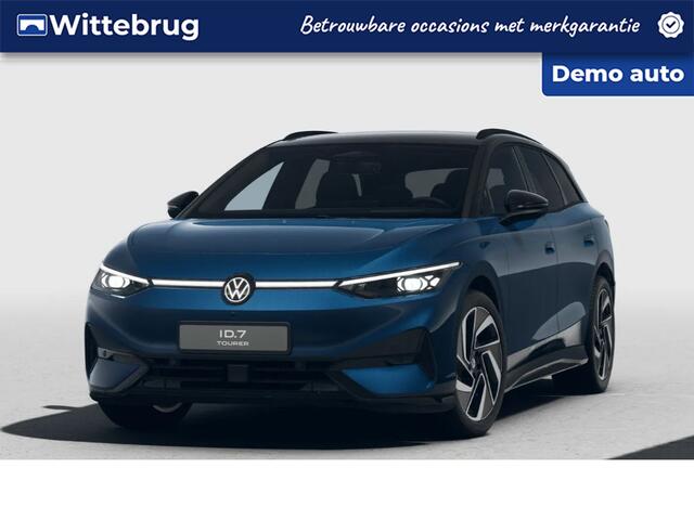 Volkswagen ID ID.7 Tourer Pro Limited Edition 286PK 77 kWh / Resterende Fabrieksgarantie / Ergo Active Stoelen / 360° Camera / Head-up Display / 20''LMV / VW