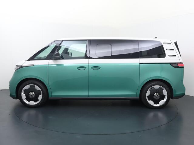Volkswagen ID. Buzz Pro Bulli Elektromotor 210 kW (286 pk) LWB 7-zits | Panoramadak | Open & Close plus | Design pakket plus | Assistance pakket plus | Multimedia pakket plus |