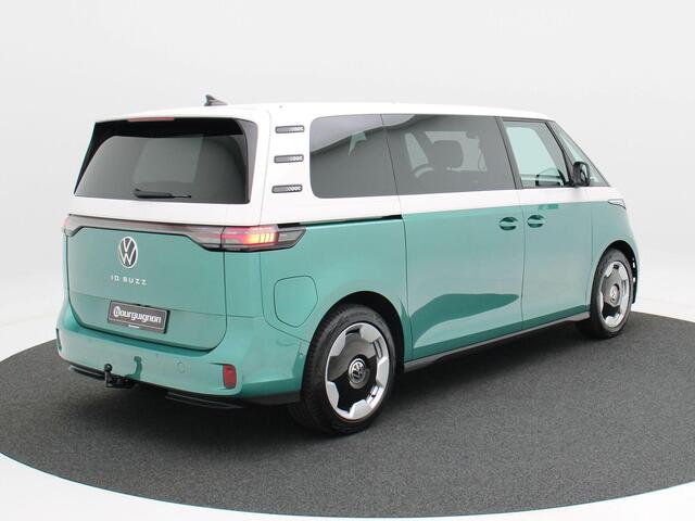 Volkswagen ID. Buzz Pro Bulli Elektromotor 286 pk 77kWh | 7 Persoons | Trekhaak | LED Matrix | Stoel & Stuurverwarming |