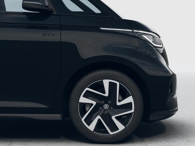 Volkswagen ID. Buzz GTX Elektromotor 86 kWh, 340 pk · 7-zits Pakket · Assistance Pakket Plus · Trekhaak, elektrisch uitklapbaar, mechanisch inklapbaar ·