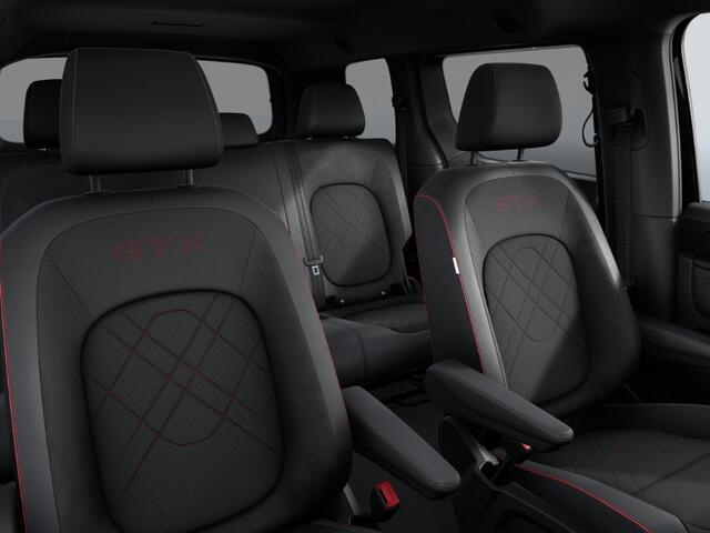 Volkswagen ID. Buzz GTX Elektromotor 86 kWh, 340 pk · 7-zits Pakket · Assistance Pakket Plus · Trekhaak, elektrisch uitklapbaar, mechanisch inklapbaar ·