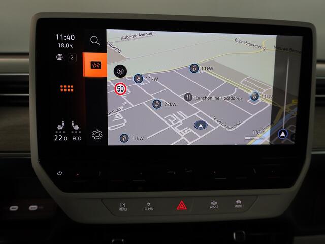 Volkswagen ID. Buzz Pro 77kWh 204PK | "Art Velours" bekleding | Elektrische trekhaak | Elektrische schuifdeuren | Matrix koplampen | Keyless entry | 360 graden camera |