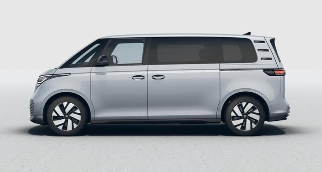Volkswagen ID. Buzz Pro Bulli Limited 286pk 86 kWh LWB | 7-zits | Trekhaak | Stuur- en stoelverwarming | Adaptieve Cruise Control | Elek. achterklep | Acheruitrijcamera |