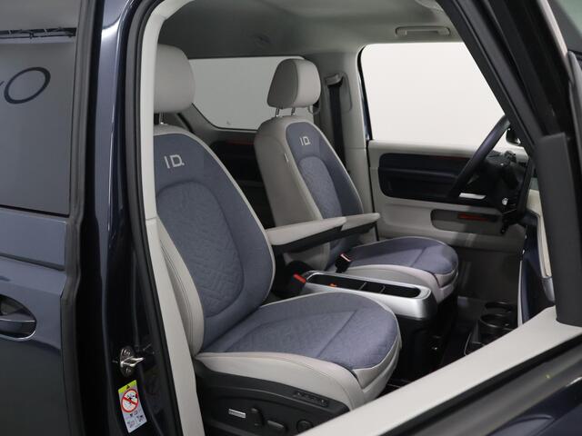 Volkswagen ID. Buzz Pro Advantage 77 kWh | SOH 96% | Elektrisch verstelbare Comfortstoelen | Navigatie | Camera | DAB | Stoelverwarming | DAB | Apple CarPlay/Android Auto | Elektrische schuifdeuren | Trekhaak | 5 Persoons | Ele. kofferdeksel |