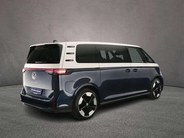 Volkswagen ID. Buzz Pro Bulli 286PK 86 kWh LWB 7p. | 2027 model | Trekhaak | 21" | Open & Close Pakket | 7-zits pakket | Comfortpakket 'plus' | Design Pakket | Assistance Pakket Plus | Netto-ACTIEprijs; RIJKLAAR INCL. BTW/BPM, (bij koop of lease via HK) | ¤.2.500,= INRUILPRE