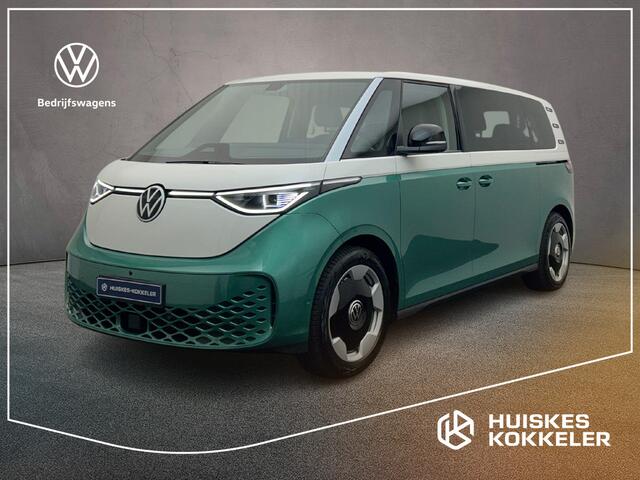 Volkswagen ID. Buzz Pro Bulli 286pk 86 kWh LWB | ¤2.500,= INRUILPREMIE BESCHIKBAAR | 7-zits | LED Matrix koplampen | Trekhaak | Elek. achterklep | Assistance Pakket Plus | Netto-ACTIEprijs; RIJKLAAR INCL. BTW/BPM, (bij koop of lease via HK) |