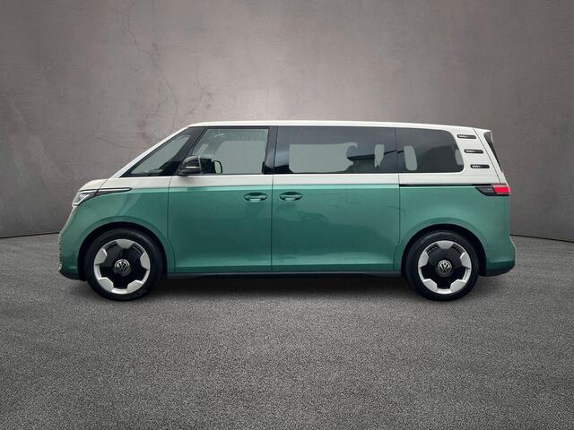 Volkswagen ID. Buzz Pro Bulli 286pk 86 kWh LWB | ¤2.500,= INRUILPREMIE BESCHIKBAAR | 7-zits | LED Matrix koplampen | Trekhaak | Elek. achterklep | Assistance Pakket Plus | Netto-ACTIEprijs; RIJKLAAR INCL. BTW/BPM, (bij koop of lease via HK) |