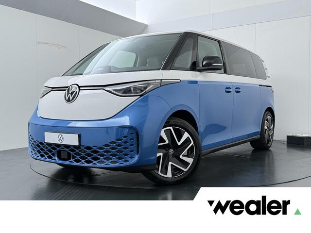 Volkswagen ID. Buzz Bedrijfswagens Pro Bulli Limited Elektromotor 210 kW (286 pk) | 7-zits | Trekhaak | Schuifdeuren met sluithulp | IQ Lights | LM 20 inch 'Solna' velgen | Comfort Plus pakket | Design Pakket | Open& Close Pakket |