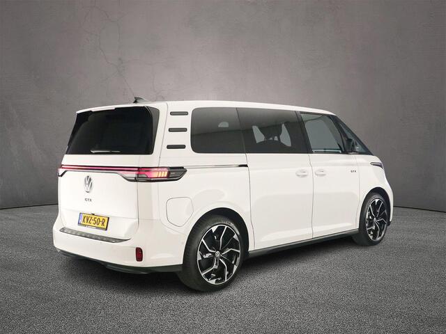 Volkswagen ID. Buzz GTX 4MOTION 340pk | Harman Kardon | Elec. schuifdeuren / achterklep | 21" | 6-Zits | Trekhaak 1.800kg geremd ahw-gewicht | Head-up display | 360gr Camera | 3-zone Airco | Demo beschikbaar 17-12-2026