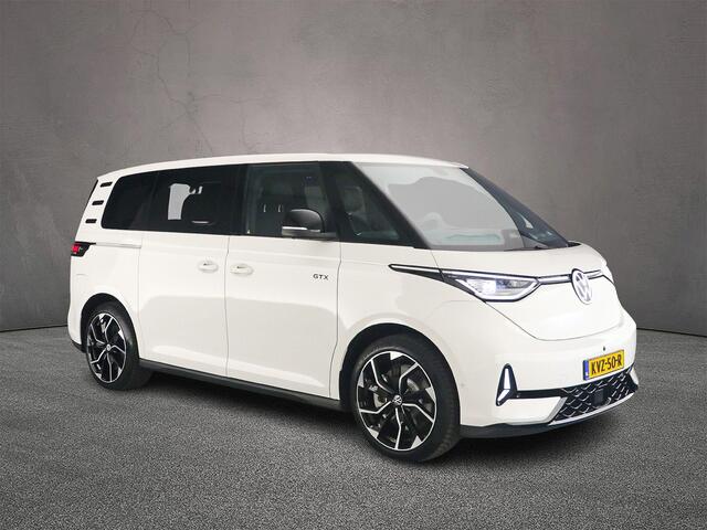 Volkswagen ID. Buzz GTX 4MOTION 340pk | Harman Kardon | Elec. schuifdeuren / achterklep | 21" | 6-Zits | Trekhaak 1.800kg geremd ahw-gewicht | Head-up display | 360gr Camera | 3-zone Airco | Demo beschikbaar 17-12-2026