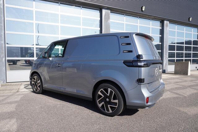 Volkswagen ID. Buzz Cargo ID. Buzz Cargo 340 pk 4-Motion ID. Buzz Cargo 340 pk 4-Motion, Bulli, Achteruitrijcamera, Comfortstoelen met armleuning, Navigatie, Achterdeuren zonder ruit, Trekhaak