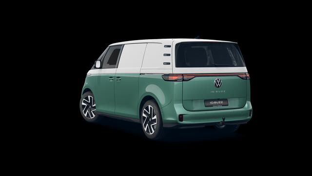 Volkswagen ID. Buzz Cargo Bedrijfswagens Anniversary Edition Elektromotor 250 kW (340 pk) | Elektrische schuifdeur links en rechts | Open en close plus pakket | DAB+ | Achteruitrijcamera | Achterlichten LED |