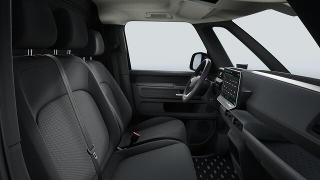 Volkswagen ID. Buzz Cargo Bedrijfswagens Bulli Edition Elektromotor 210 kW (286 pk) 2988 mm Trekhaak elektrisch uitklapbaar | Lm velgen 19"Tilburg | Schuifdeur links en rechts | Verwarmbare stoel | Led matrix koplampen