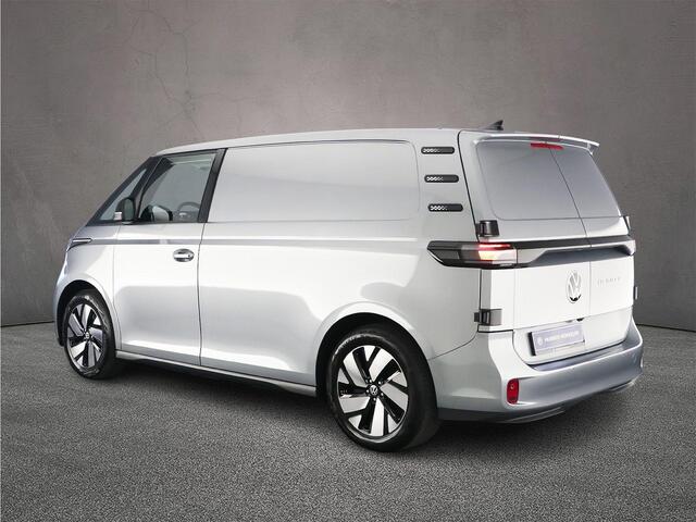 Volkswagen ID. Buzz Cargo Anniversary Edition 286pk 76 kWh > Gelimiteerde editie; netto prijs excl. BTW en kosten rijklaarmaken < | Trekhaak | Schuifdeur links | Alarm |