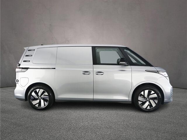 Volkswagen ID. Buzz Cargo Anniversary Edition 286pk 76 kWh > Gelimiteerde editie; netto prijs excl. BTW en kosten rijklaarmaken < | Trekhaak | Schuifdeur links | Alarm |