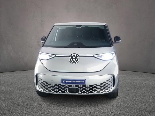 Volkswagen ID. Buzz Cargo Anniversary Edition 286pk 76 kWh > Gelimiteerde editie; netto prijs excl. BTW en kosten rijklaarmaken < | Trekhaak | Schuifdeur links | Alarm |
