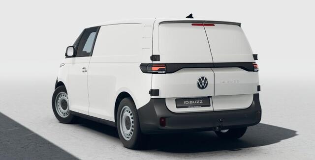 Volkswagen ID. Buzz Cargo Bedrijfswagens Economy Business 125 kW (170 pk) Elektromotor | Voorstoelen verwarmbaar | Bekleding, stof robuust | 360 graden camera | Trekhaak | Assistance pakket plus |