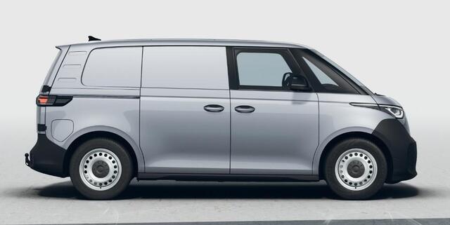 Volkswagen ID. Buzz Cargo Bedrijfswagens Economy Business 210 kW (286 pk) Elektromotor | Voorstoelen verwarmbaar | Bekleding, stof robuust | 360 graden camera | Trekhaak | Assistance pakket plus |