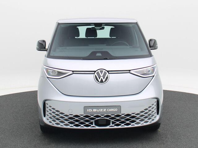 Volkswagen ID. Buzz Cargo Bedrijfswagens Anniversary Edition 79 kWh 286 pk | Stoelverwarming | Achteruitrijcamera | Bijrijdersbank | Adaptive cruisecontrol | Voorruit verwarming | App connect | Achterlep met ruit |