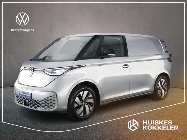 Volkswagen ID. Buzz Cargo Anniversary Edition 286pk 76 kWh > Gelimiteerde editie; netto prijs excl. BTW en kosten rijklaarmaken < | Trekhaak | Schuifdeur links | Alarm |