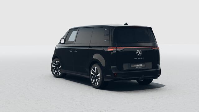 Volkswagen ID. Buzz Cargo Bedrijfswagens Bulli edition 250 kW (340 pk) 4M Elektromotor | Bijrijdersstoel | Achterlichten LED incl. dynamische knipperlicht | Armsteun voorstoelen | Incl. 5 jaar onderhoud | Omgevingsverlichting in de achterklep | Trekhaak |