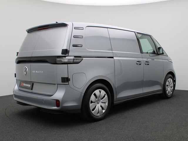 Volkswagen ID. Buzz Cargo Economy Business 77 kWh 204PK Aut. SOH 97%, Thermo King Vriesinstallatie, Travel Assist, PDC voor + achter, Voorruitverwarming, Best.stoel verwarmd, Achterdeuren, Navi via apple carplay/android auto