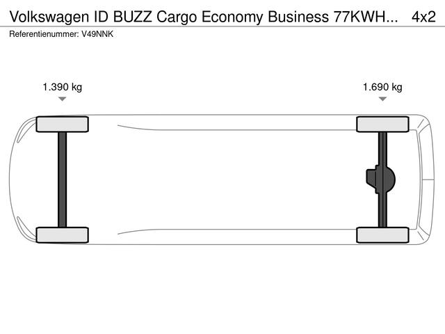 Volkswagen ID. Buzz Cargo ID Economy Business 77KWH 204PK Automaat ThermoKing Koel/Vries