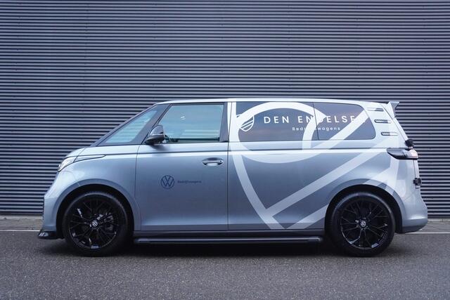 Volkswagen ID. Buzz Cargo ID. Buzz Cargo 286 pk, Bulli Edition, Achteruitrijcamera, Bijrijdersstoel, Navigatie, Achterdeuren zonder ruit, Trekhaak, Stylingpakket
