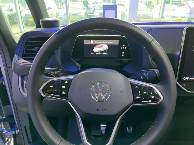 Volkswagen ID. Buzz Cargo Bedrijfswagens Anniversary Edition 4M 340 pk 250 kW elektromotor | 4 Motion | Achteruitrijcamera (Rear View) inclusief 360 graden camera (Area View) | Assistance Pakket Plus | Digitale radio-ontvangst (DAB+) | Navigatie 'Discover Pro' | Anniversary Editio