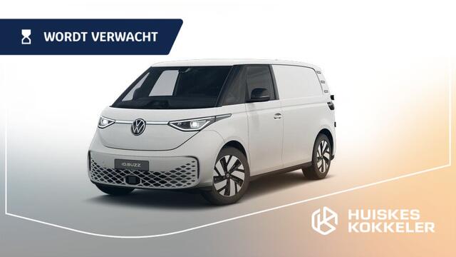 Volkswagen ID. Buzz Cargo Bulli Limited Edition 286pk 79 kWh | Camera | Achterdeuren | Trekhaak | Alarm | Verwarmd stuur | 2x stoel met armleggers | Bindrails in laadruimte | > Netto-ACTIE-Prijs; bij koop of lease via HK / excl. kosten rijklaarmaken <
