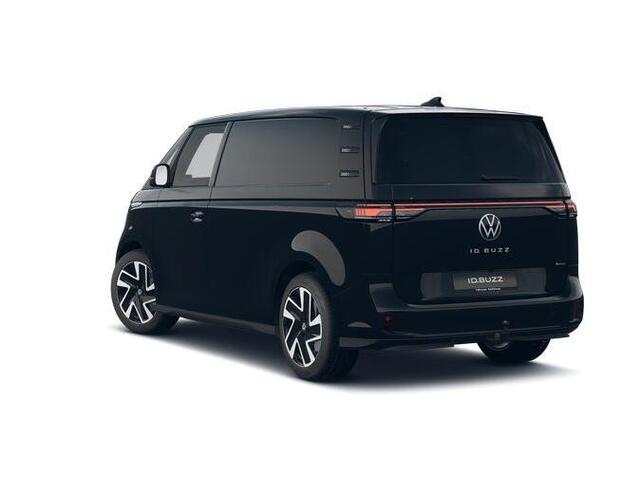 Volkswagen ID. Buzz Cargo Bedrijfswagens Bulli Limited Signature Edition 79kWh 340pk 4M 737746 · ECO-lederen bekleding · 20" LM velgen · Voor en achter spoiler · Zwarte grill ·