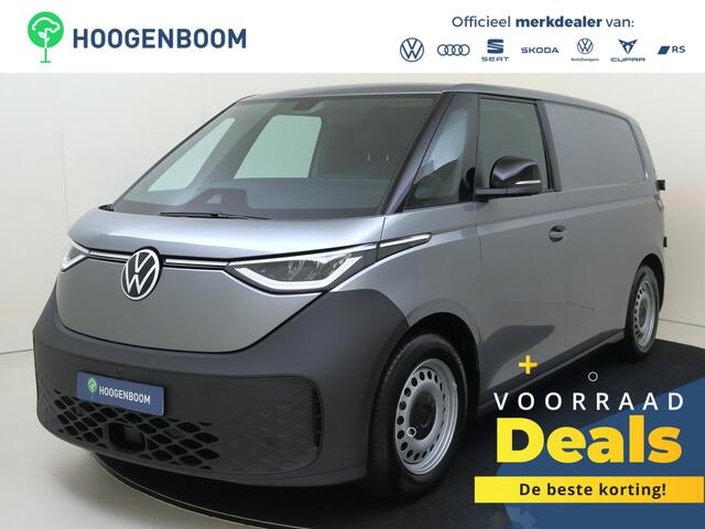 Volkswagen ID. Buzz Cargo Bedrijfswagens Economy Business 125 kW (170 pk) Elektromotor | Voorstoelen verwarmbaar | Bekleding, stof robuust | 360 graden camera | Trekhaak | Assistance pakket plus |