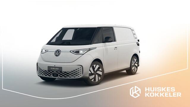 Volkswagen ID. Buzz Cargo Bulli Limited Edition 286pk 79 kWh | 2027 model | Achterdeuren | Trekhaak | 360gr Camera | Verwarmd stuur | > Netto-ACTIE-Prijs; bij koop of lease via HK / excl. kosten rijklaarmaken <