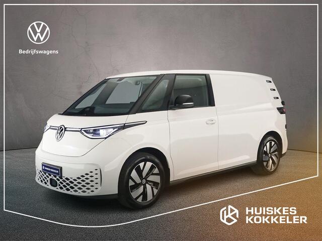 Volkswagen ID. Buzz Cargo Bulli Limited Edition 286pk 79 kWh | 2027 model | Achterdeuren | Trekhaak | 360gr Camera | Verwarmd stuur | > Netto-ACTIE-Prijs; bij koop of lease via HK / excl. kosten rijklaarmaken <