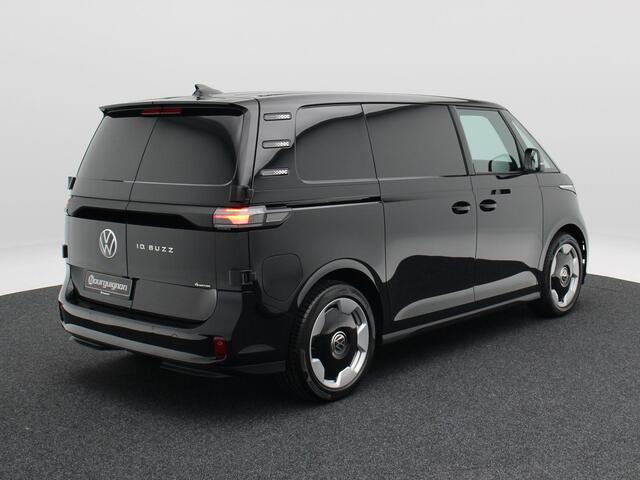 Volkswagen ID. Buzz Cargo Bedrijfswagens Bulli Limited Edition 4Motion 79kWh 340 pk | Achterdeuren | 2 schuifdeuren | Navigatie | Trekhaak | 20" Stockton LM | Alarm |