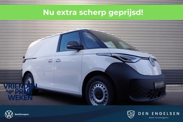 Volkswagen ID. Buzz Cargo ID. Buzz Cargo 286 pk, Economy Business Limited Edition, Achteruitrijcamera, Bijrijdersbank, Trekhaak, Achterdeuren zonder ruit, Alarm