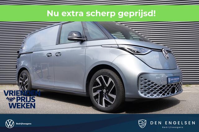 Volkswagen ID. Buzz Cargo ID. Buzz Cargo 286 pk, Bulli Limited Edition, Achteruitrijcamera, Comfortstoelen met armleuning, Navigatie, Achterdeuren zonder ruit, Trekhaak